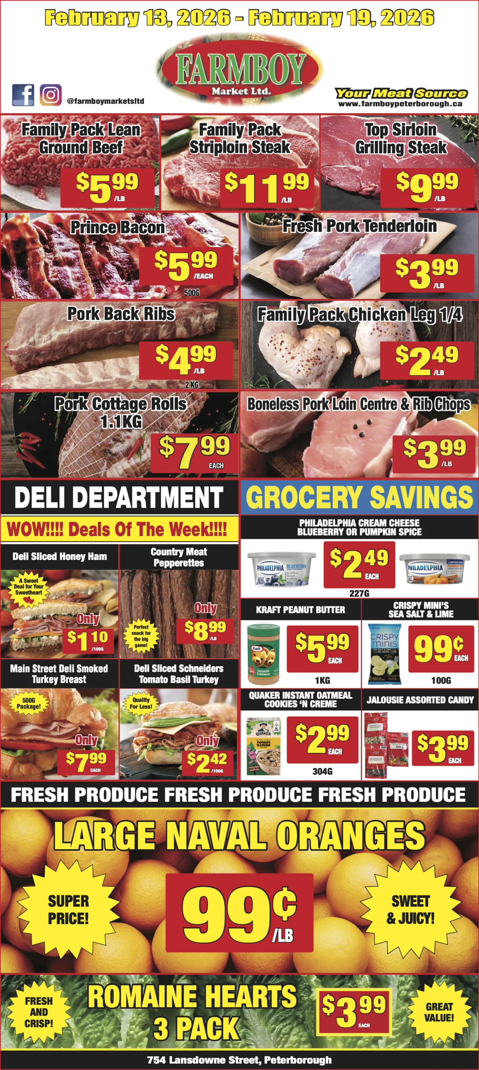 Farmboy Market Weekly Flyer - February, 13 2026 - February 19, 2026
