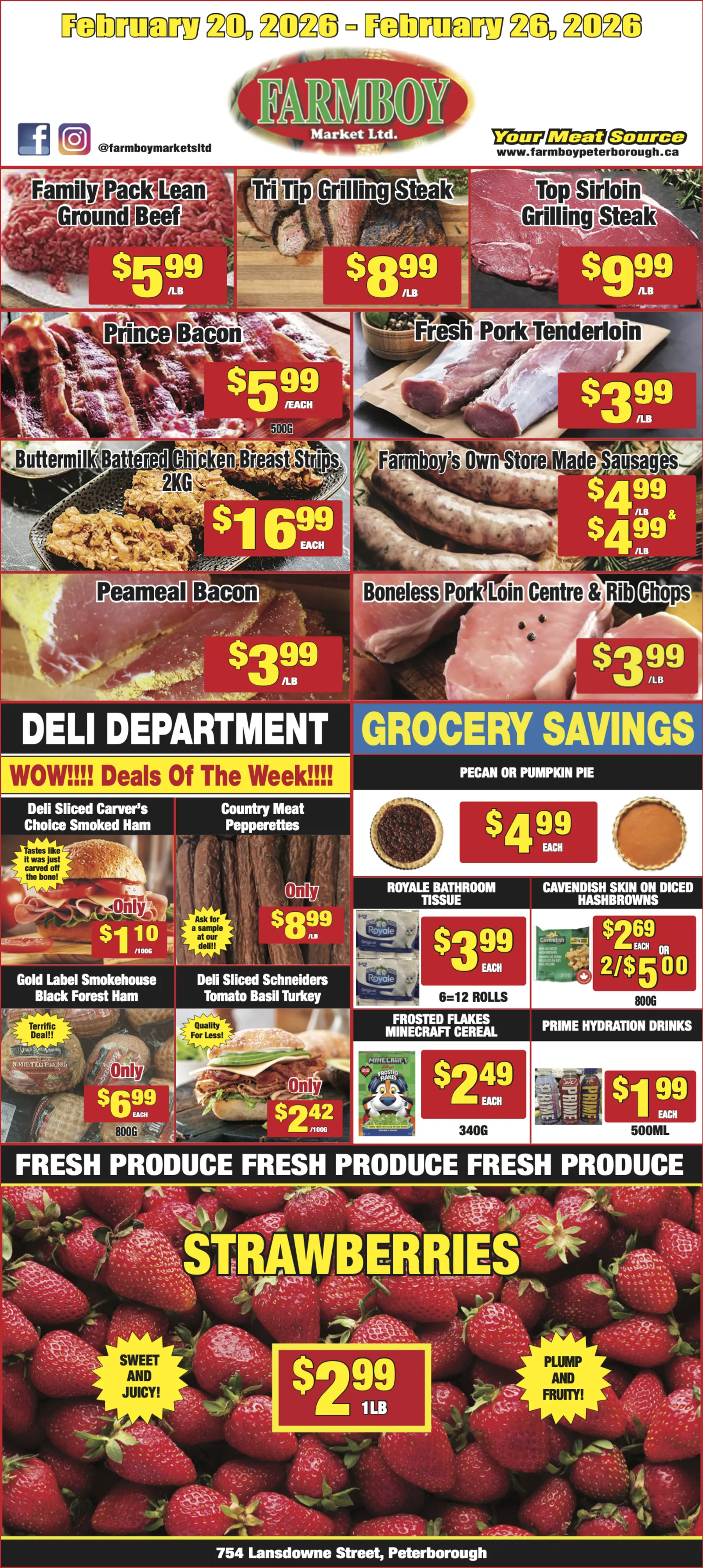 Farmboy Market Weekly Flyer - February, 20 2026 - February 26, 2026