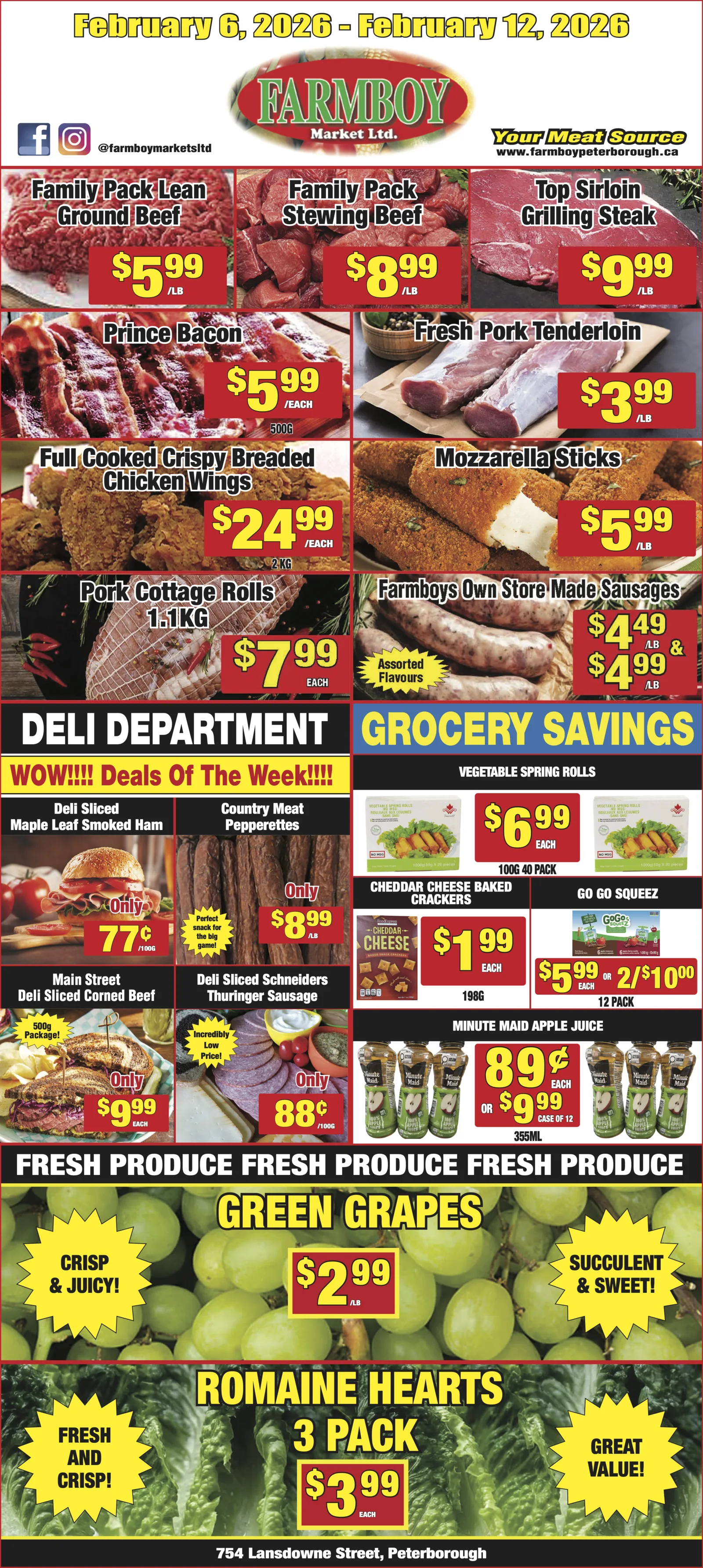 Farmboy Market Weekly Flyer - February, 6 2026 - February 12, 2026