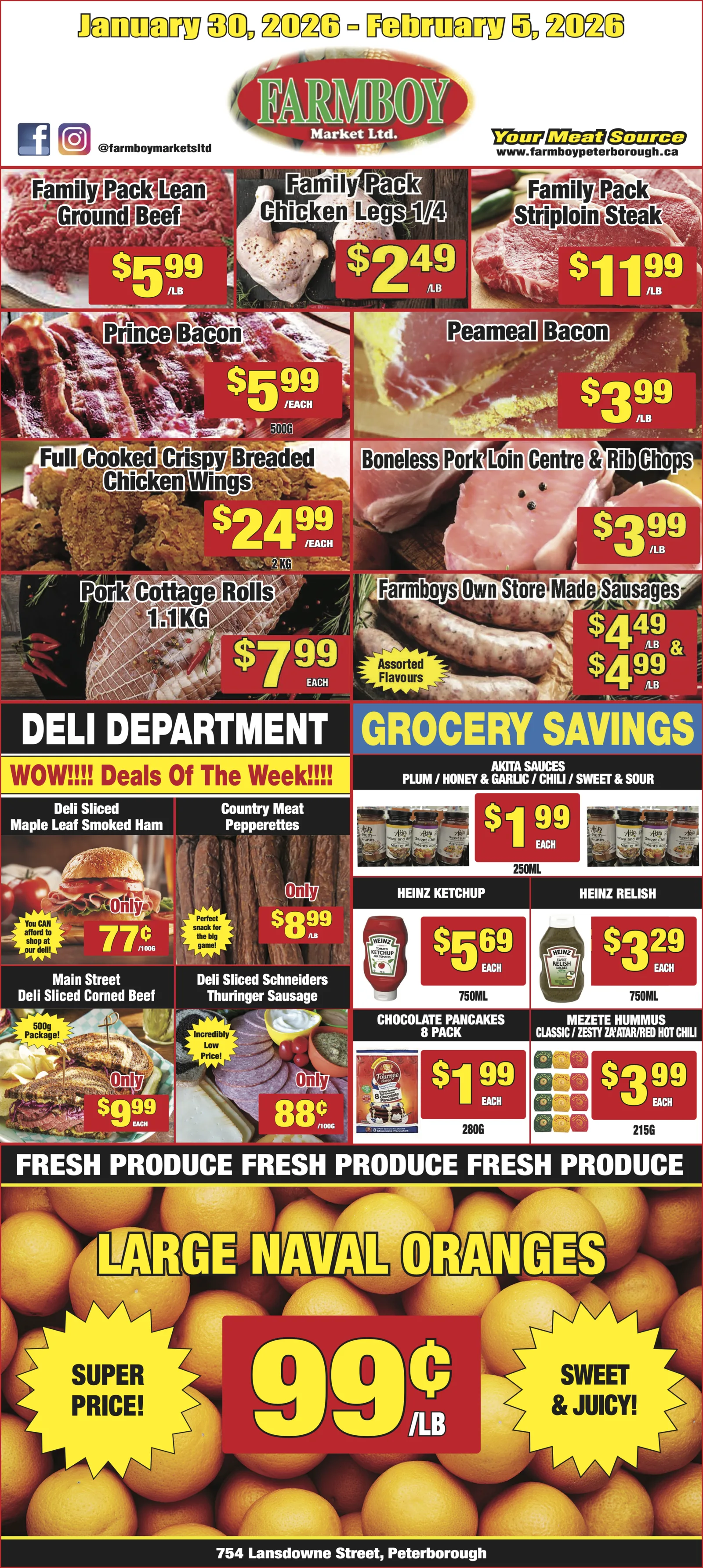 Farmboy Market Weekly Flyer - January 30, 2026 - February 5, 2026