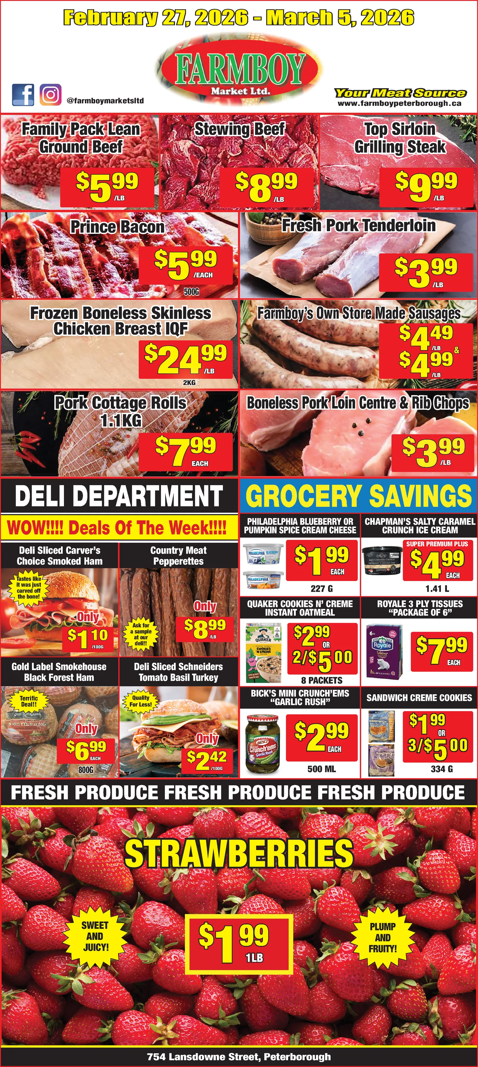 Farmboy Market Weekly Flyer - February 27, 2026 - March 5, 2026
