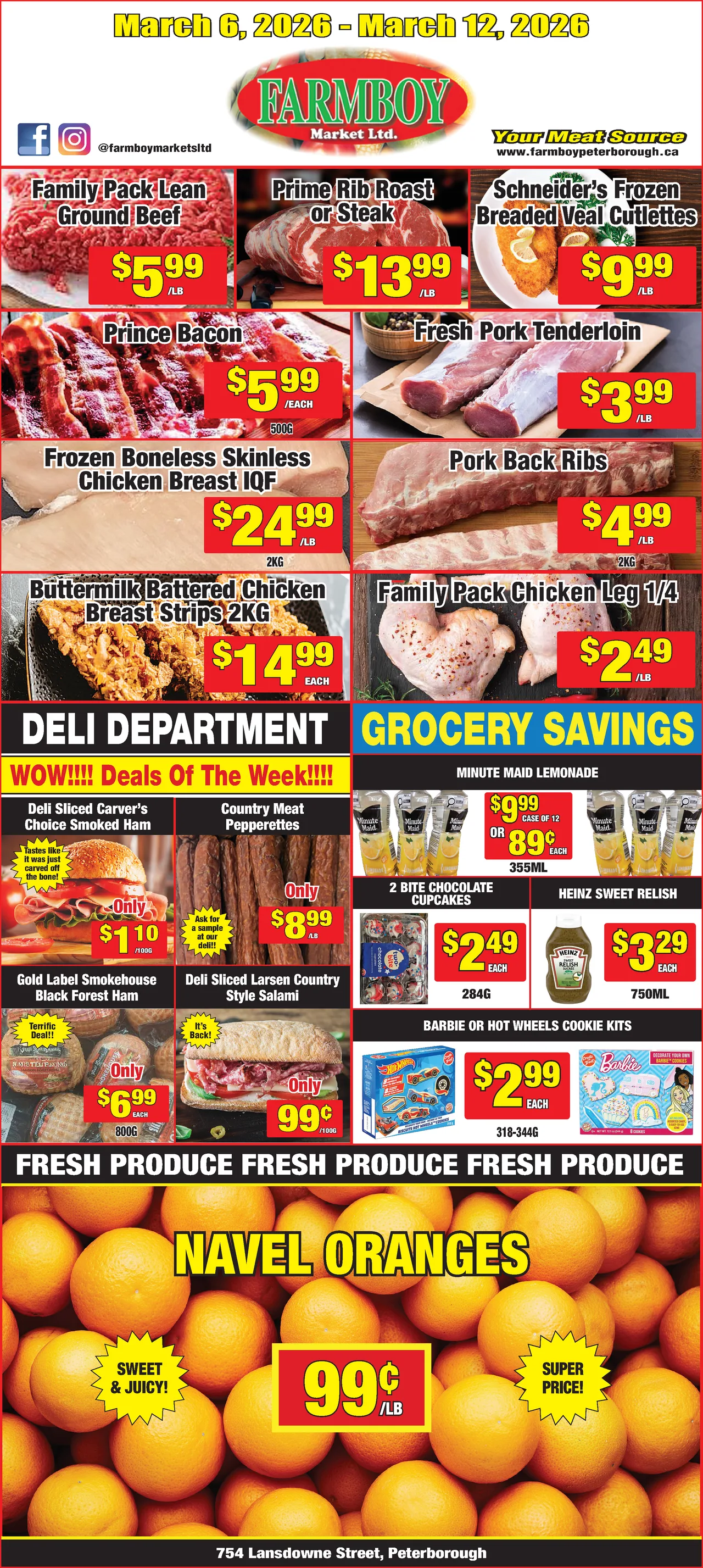 Farmboy Market Weekly Flyer - March 6, 2026 - March 12, 2026