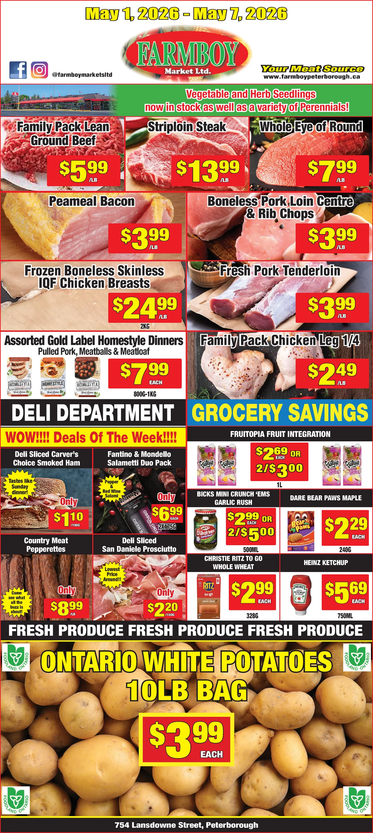 Farmboy Market Weekly Flyer - May 1, 2026 - May 7, 2026