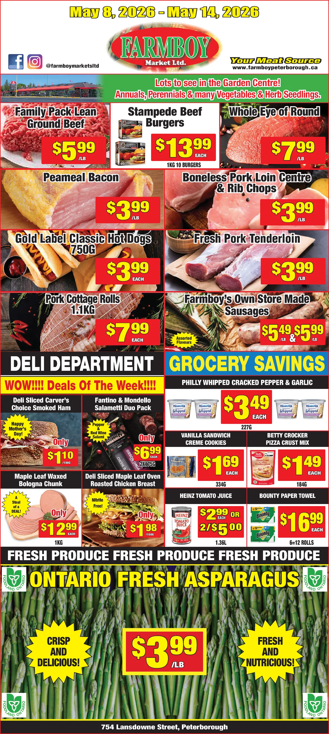 Farmboy Market Weekly Flyer - May 8, 2026 - May 14, 2026