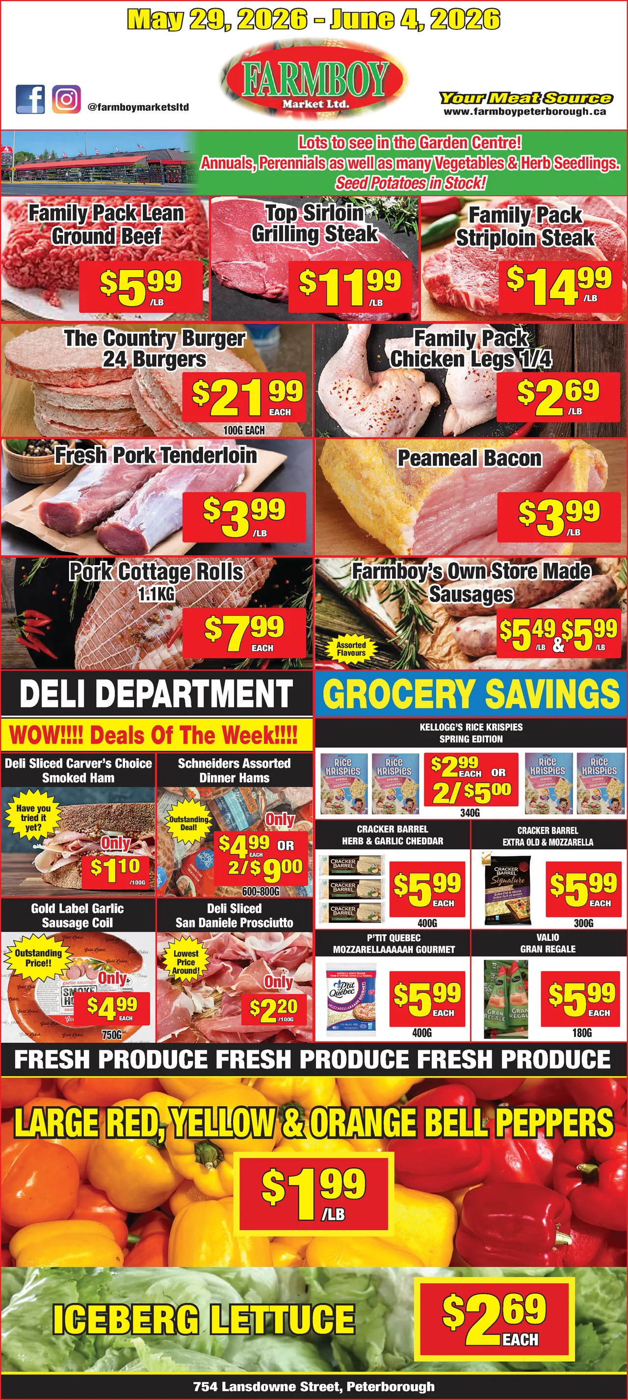 Farmboy Market Weekly Flyer - May 29, 2026 - June 4, 2026