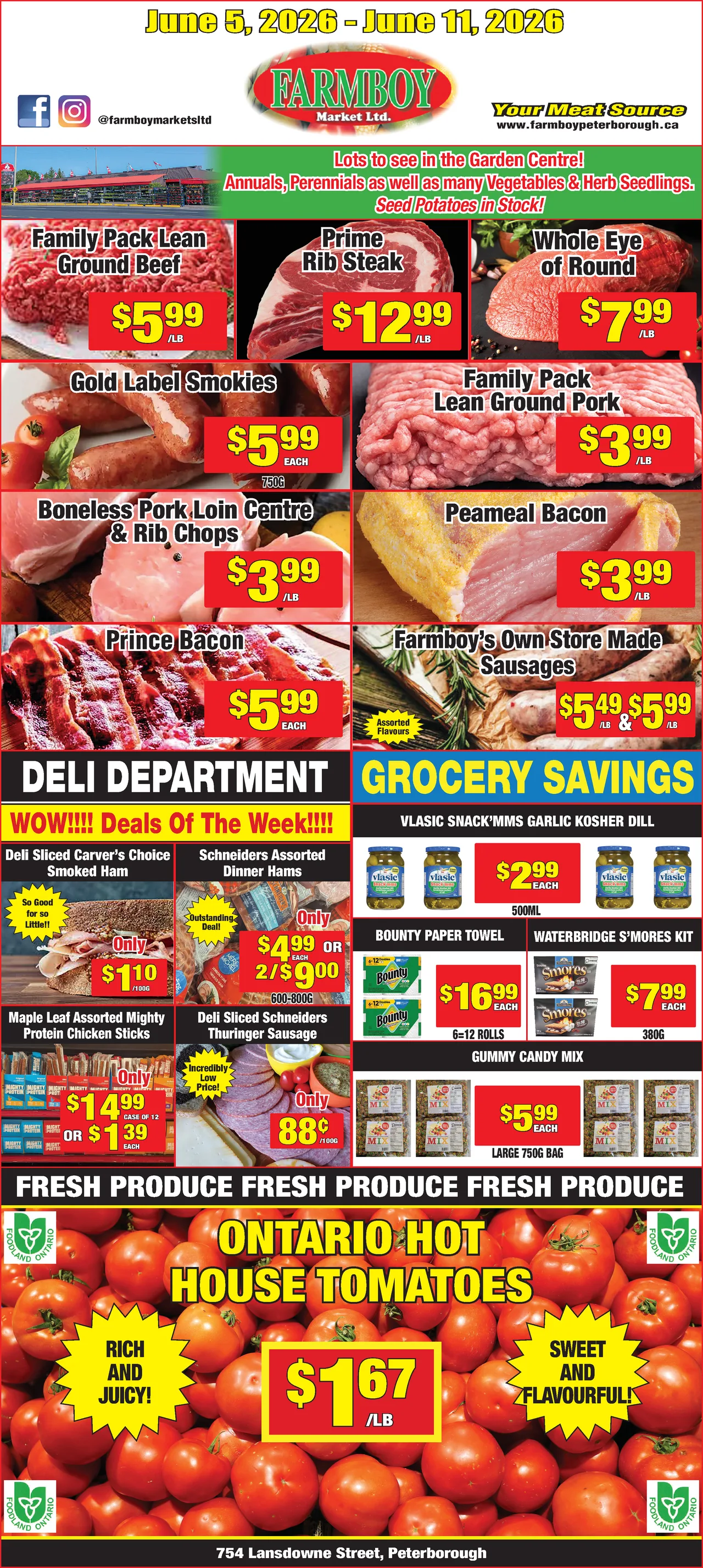 Farmboy Market Weekly Flyer - June 5, 2026 - June 11, 2026