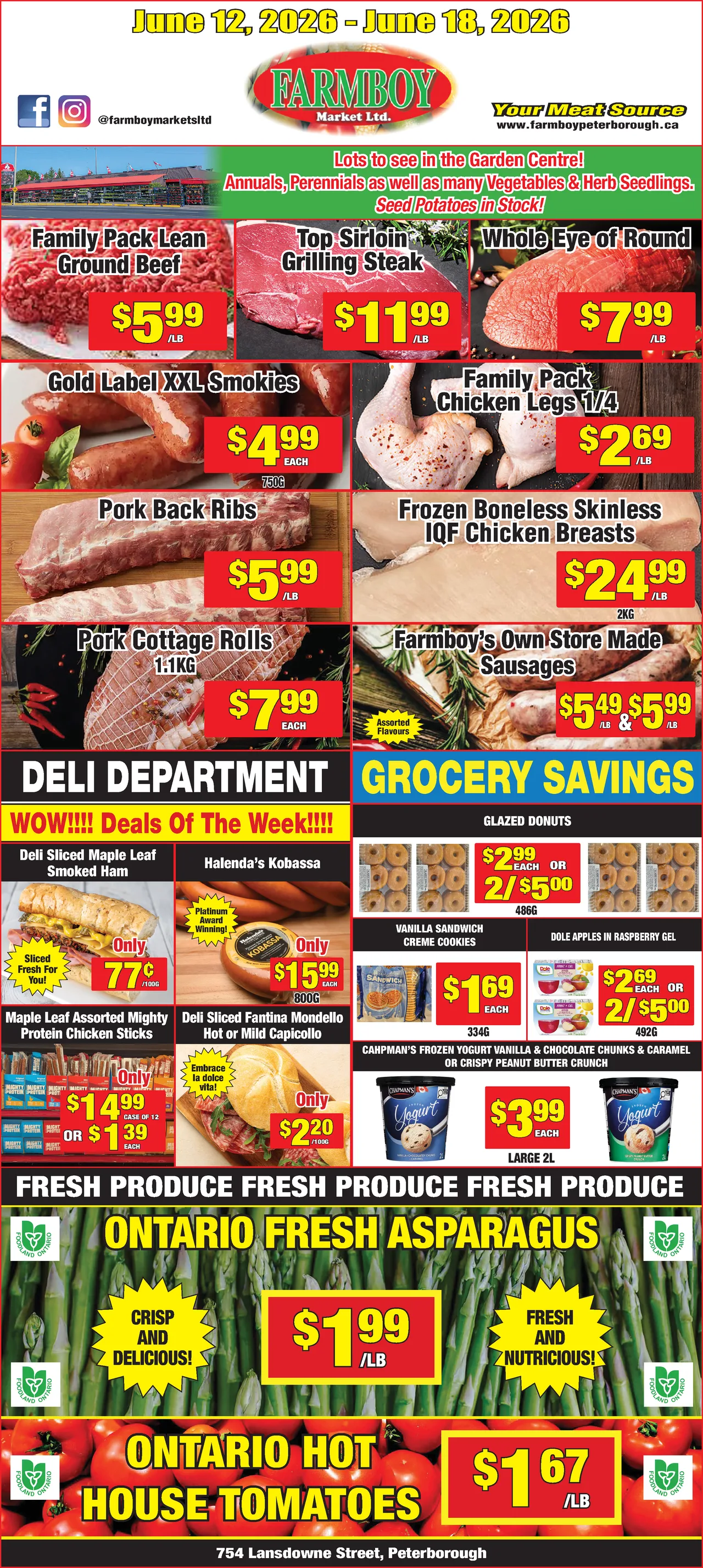 Farmboy Market Weekly Flyer - June 12, 2026 - June 18, 2026