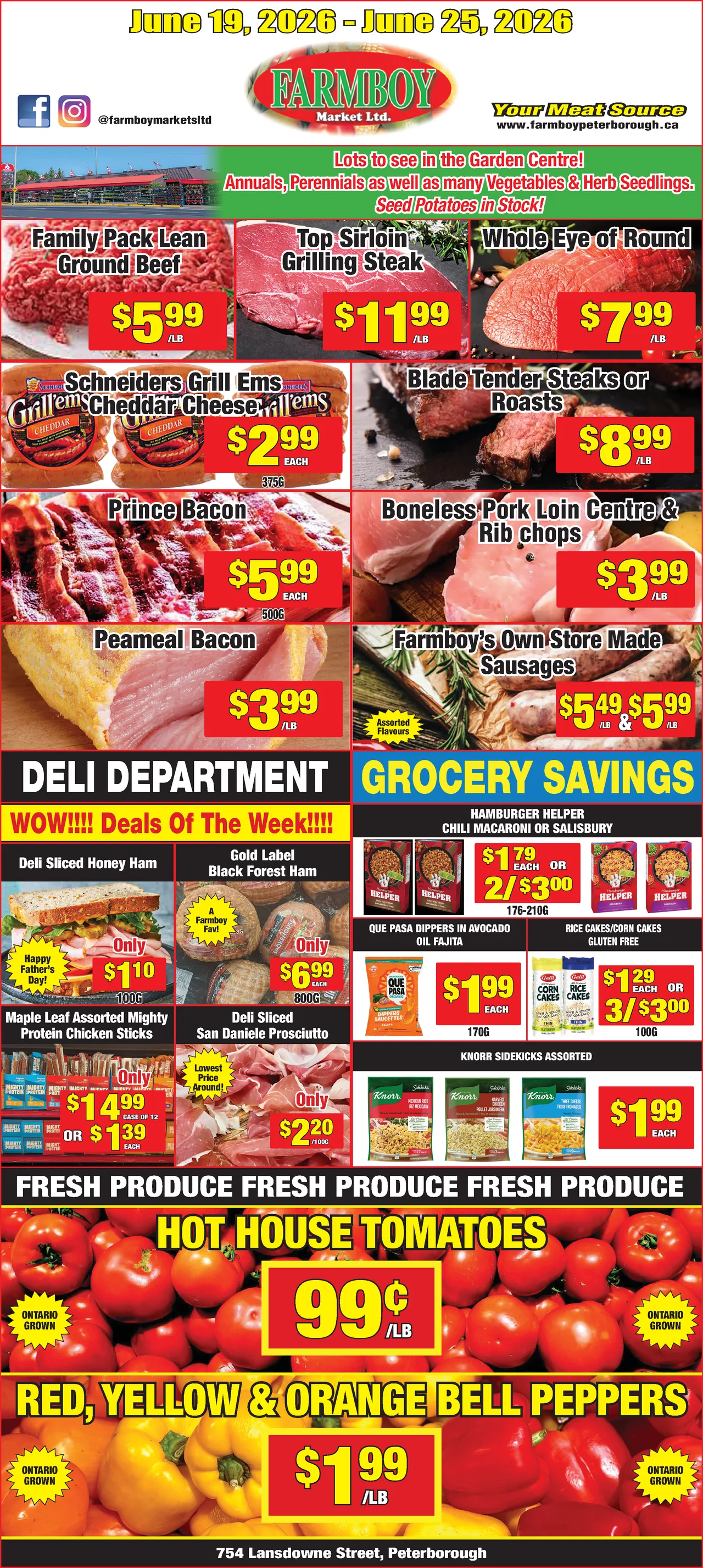 Farmboy Market Weekly Flyer - June 19, 2026 - June 25, 2026